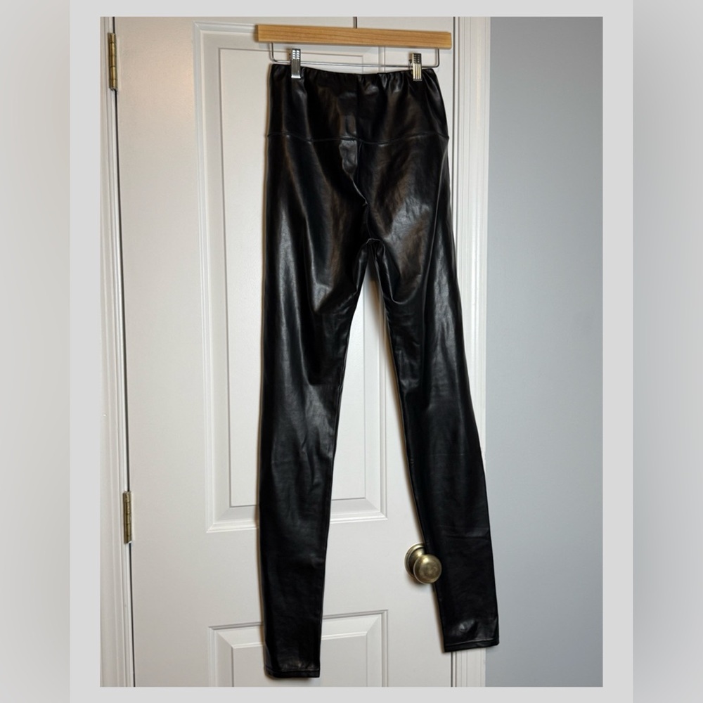 Aritzia Faux Leather Leggings - Black
